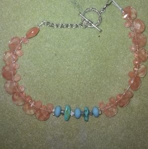 Choker and earring set